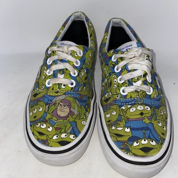 Vans Disney Pixar Toy Story ERA Alien Glow in the Dark Skate Shoes Mens 4.5 W 6 - Picture 2 of 11